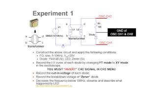 Fall Lab06 Diode Experiments [upl. by Goodard]