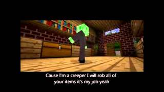 Minecraft song TNT  With Lyrics [upl. by Einahpetse787]