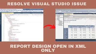 How to open RDLC in Design mode Part 1 [upl. by Ling728]