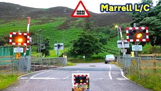 Marrell Level Crossing Highland [upl. by Notelrac]