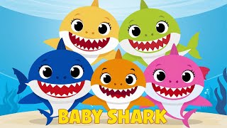 Baby Shark Remix  Exciting Dance and Animation for Toddlers [upl. by Alliuqat444]