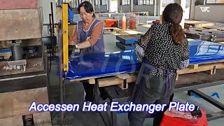 Versatile Accessen Plate Plate Heat Exchanger Hastelloy C276 D205 B2G [upl. by Jr981]