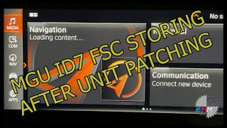 Storing FSC after MGU ID7 Patching step by step tutorial [upl. by Annahavas]