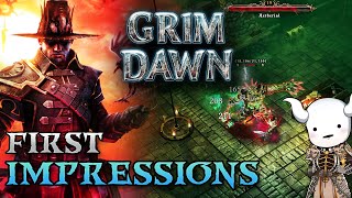 I FINALLY tried Grim Dawn First Impressions [upl. by Florin513]