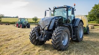 Fendt Black Beauty 828 Hay Baling [upl. by Aicarg]