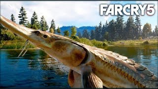 TRYING TO CATCH THE ALBINO FISH  Far Cry 5 Gameplay And Funny Moments  Xbox One X [upl. by Naji175]