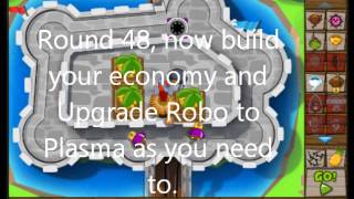 BTD5 Castle Hard Walkthrough Levels 185 NLL No cheats premiums agents or specials [upl. by Htidra]