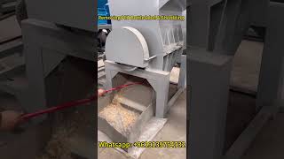 PET Bottle Recycling Procedure Removing Labels and Shredding [upl. by Dde]