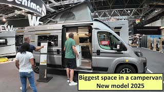 New campervan with the biggest space I have ever seen  Benimar B170 model 2025 [upl. by Burack]