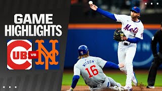 Cubs vs Mets Game Highlights 43024  MLB Highlights [upl. by Millur337]