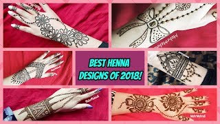 Best Henna Designs of 2018 [upl. by Kenta226]