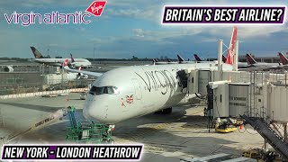 Flying Virgin Atlantics AMAZING Airbus A3501000  New YorkJFK  London Heathrow [upl. by Icat]