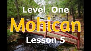 Mohican Language TPR Lesson 5 [upl. by Hy]