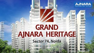 Grand Ajnara Heritage  Walk Through Animation  Official [upl. by Angelita]