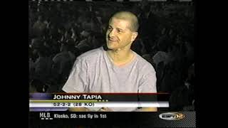 JOHNNY TAPIA visit on espn in 2002 [upl. by Hakeber]