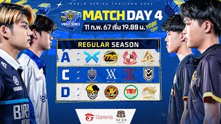 🔴ᴸᶦᵛᵉ FFWS Thailand Spring 2024  Regular Season Day 4 [upl. by Pomcroy]