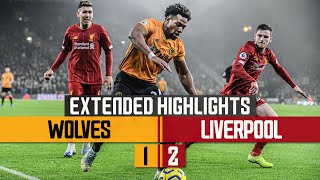 Traore and Jimenez combine again  Wolves 12 Liverpool  Extended Highlights [upl. by Knute623]