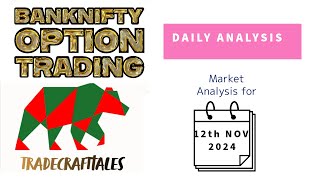 Banknifty Analysis  Prediction For 12 NOV 2024  Telugu [upl. by Petunia339]