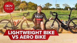 Lightweight Vs Aero  What’s The Fastest AllRound Bike [upl. by Zildjian]