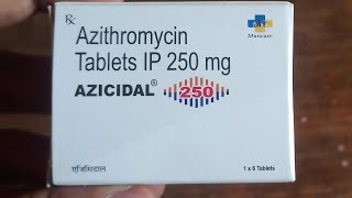 Azithromycin 250 mg tablet uses in hindi [upl. by Nnahgiel]