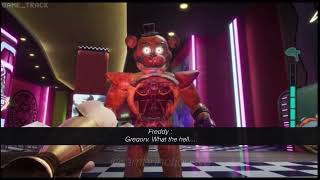 FNAF security breach  freddy is fed up with gregory  original [upl. by Seraphine367]