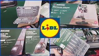 🛠️👨🏻‍🔧LIDL BRICOLAGE ARRIVAGE PARKSIDE 15 février 2024 [upl. by Adnuhsed]