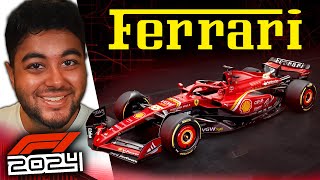 Ferrari F1 2024 Car Launch SF24 Livery Reveal  F1 2024 Car Launch LIVE [upl. by Platus]