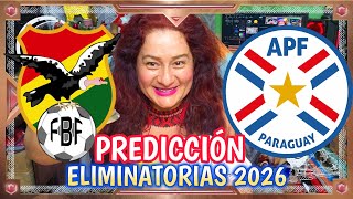 Bolivia Vs Paraguay eliminatorias Sudamericana prediccionesdeportivas pronosticos predicciones [upl. by Hairym]