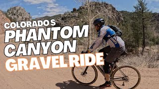 Riding Phantom Canyon In Colorado On Gravel Bikes [upl. by Lramaj]