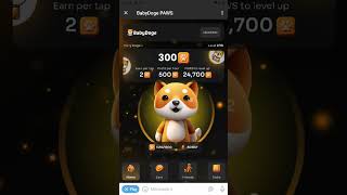 Baby Doge PAWS Airdrop Telegram Mineração Grátis Crypto Game [upl. by Everick]