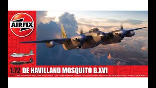 Quick Snip Review Airfix 172 DeHavilland Mosquito B Mk XVI [upl. by Kenyon416]