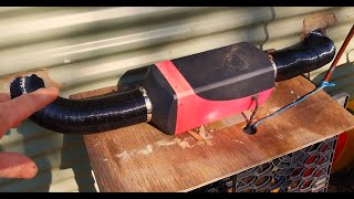 Heating My Cabin With A Diesel Heater  How It Works [upl. by Lyrej]