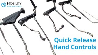 Our Quick Release Hand Control Range  CDRS [upl. by Lebna]