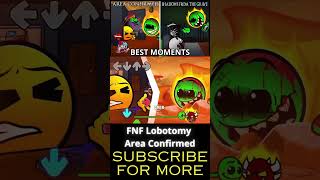 FNF Lobotomy Area Confirmed best moments geometrydash fireinthehole shorts [upl. by Kareem]