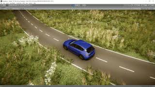 Car Driving Game Creation  Timelapse sort of [upl. by Feerahs]