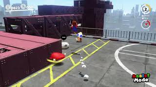 Groundless Girders difficulty 610 Super Mario Odyssey trickjump [upl. by Nial763]