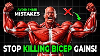 Why Your Biceps Aren’t Growing  Top 10 Bicep Exercise Mistakes to Avoid [upl. by Katleen]