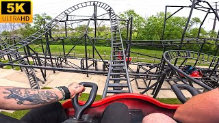 Phoenix POV 5K Maurer Spinning Coaster Adventureland IA [upl. by Hibbs]