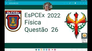 EsPCEx 2022 questão 26 Uma granada de massa M é lançada do solo plano e horizontal com uma v [upl. by Eibocaj891]