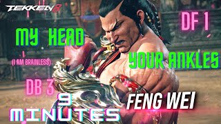 Ultimate Feng Guide Under 9 Minutes Pokes  essential moves  Combos and more Tekken 8 [upl. by Leonore425]