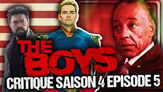 CRITIQUE THE BOYS SAISON 4 EPISODE 5 [upl. by Odracir]