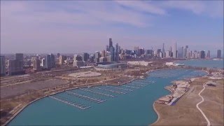 Northerly Island Chicago Drone [upl. by Tuorah937]