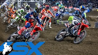 Supercross Round 1 450SX Highlights  Anaheim CA Angel Stadium  Jan 08 2022 [upl. by Nygem]