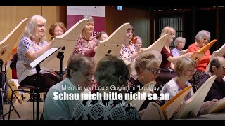 VeehHarfenKonzert der Musikschule Ismaning  Schau mich bitte nicht so an [upl. by Anirhtak499]