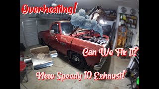 1987 D100 New Speedy 10 Exhaust But Now Ramonas Overheating Can We Fix It [upl. by Elfrieda385]