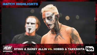 Sting Returns to Daily’s Place… but So Do the Young Bucks  AEW Dynamite  TBS [upl. by Yruok]