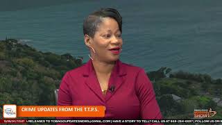 Crime Update from the TTPS Kathlyn Sterling  Host Adanna Combie  Tobago Updates [upl. by Noirret]