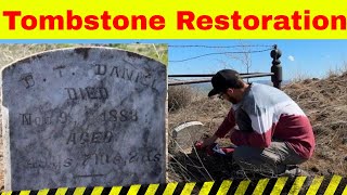 Extremely isolated gravestone reerection [upl. by Fini858]