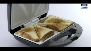 KENT Sandwich Maker  Make healthy and tasty sandwiches at home in minutes [upl. by Nwahsyt]