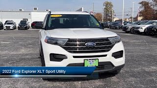 2022 Ford Explorer XLT Sport Utility Findlay Tiffin Bowling green Ottawa and Kenton [upl. by Aneerbas]